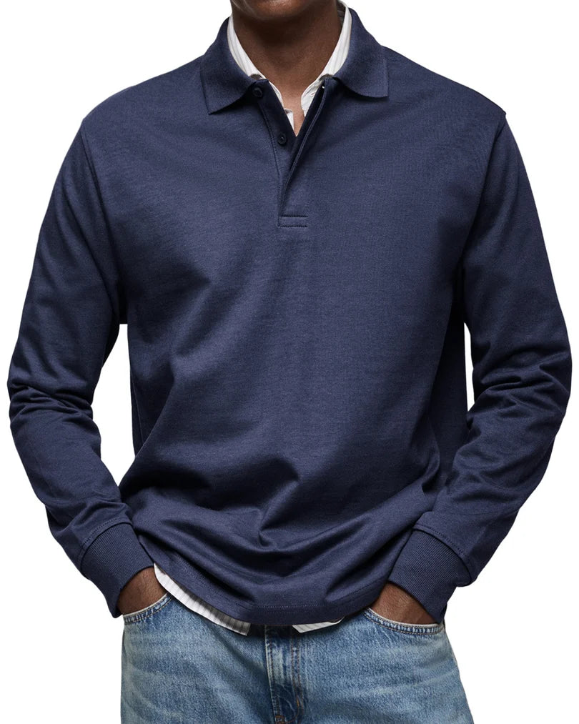 POLO DE LUXE À MANCHES LONGUES