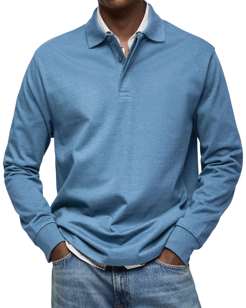 POLO DE LUXE À MANCHES LONGUES