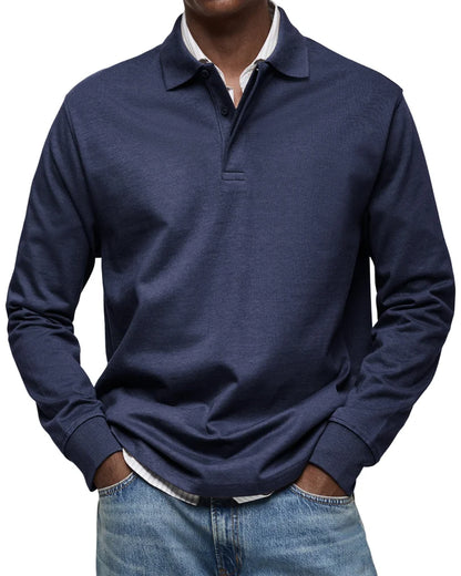 POLO DE LUXE À MANCHES LONGUES