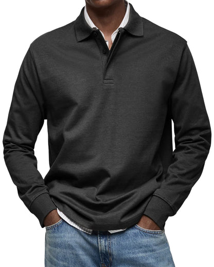 POLO DE LUXE À MANCHES LONGUES