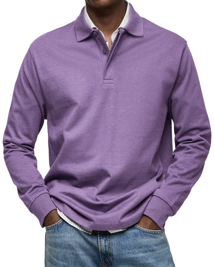POLO DE LUXE À MANCHES LONGUES