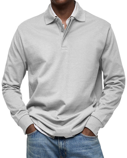 POLO DE LUXE À MANCHES LONGUES